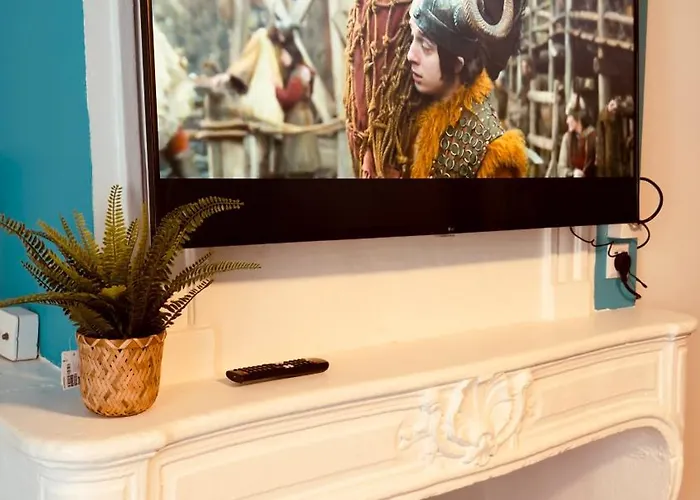 Grand T1 Confort Avec Tv Netflix - Canal Série - Apple Tv - Ocs - Dazen - Bein Sport - Prime Vidéo